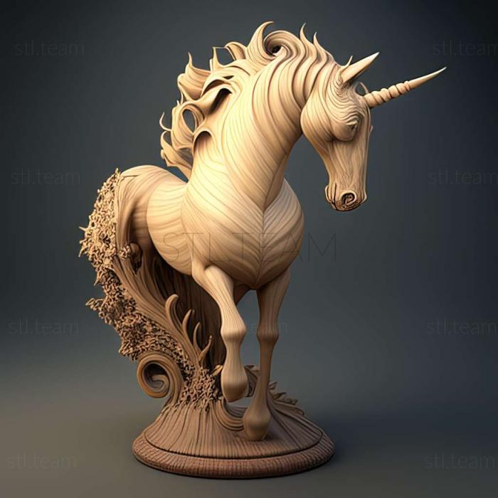 3D model Glycera unicornis (STL)